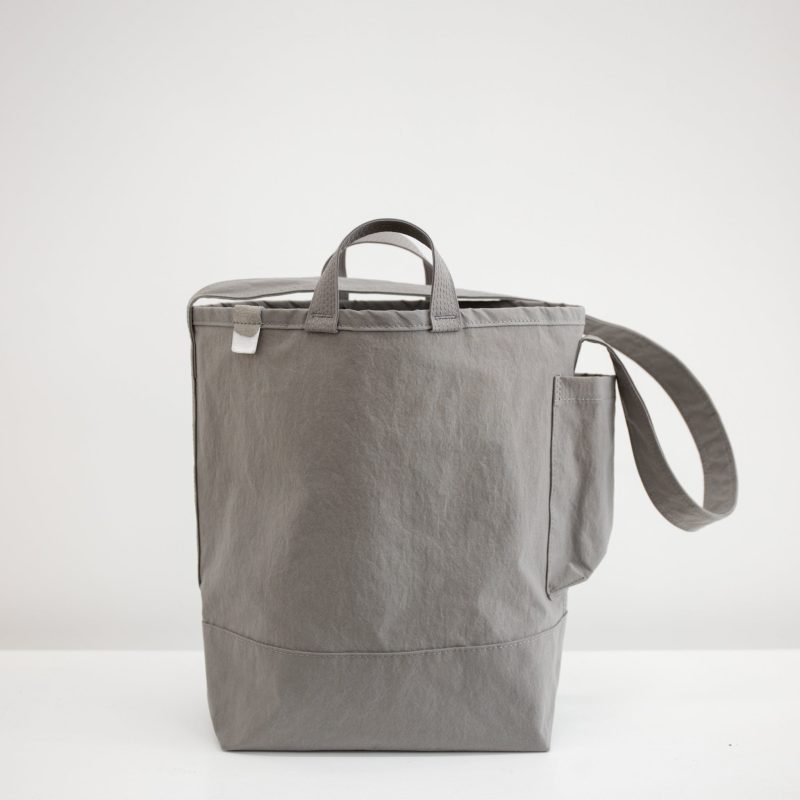 anunfold side pocket tote bag pt gray 578025