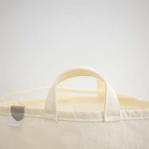 anunfold side pocket tote bag pt white 369122