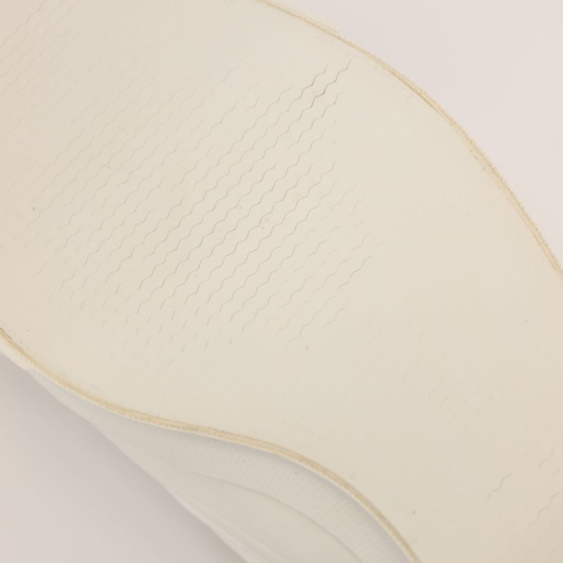 asahi deck slip on white shoes 503807