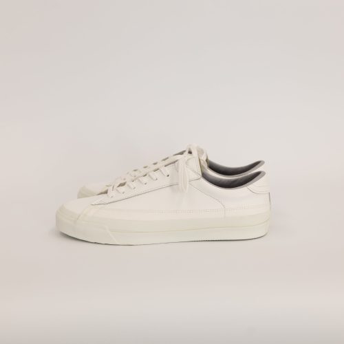 asahi low leather white shoes 216542