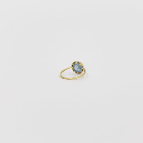 black barc aquamarine moon ring 579564