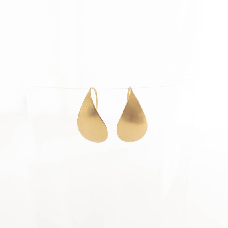 black barc noki earrings in 18k yellow gold 869501