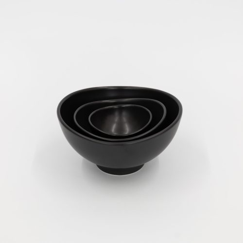 ceramic japan infinity bowls black 581078