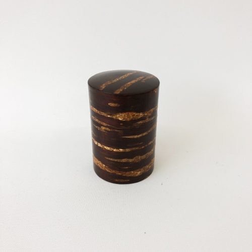 cherry wood tea leaf canister 625149