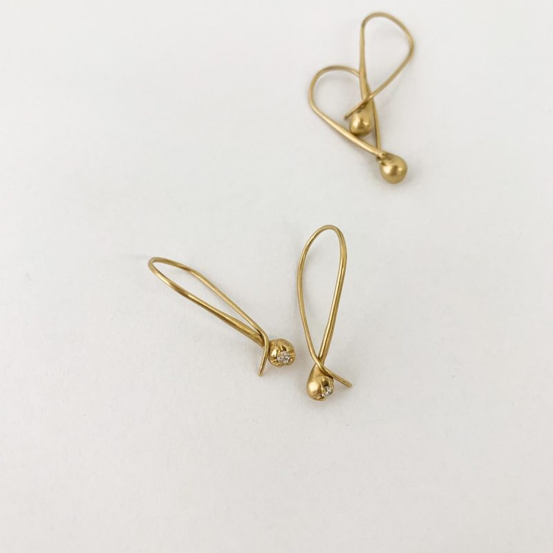 diamond ren earring 14kyg2d 344705