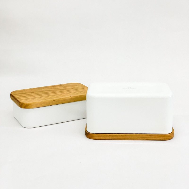 enamel butter case wwood 492201