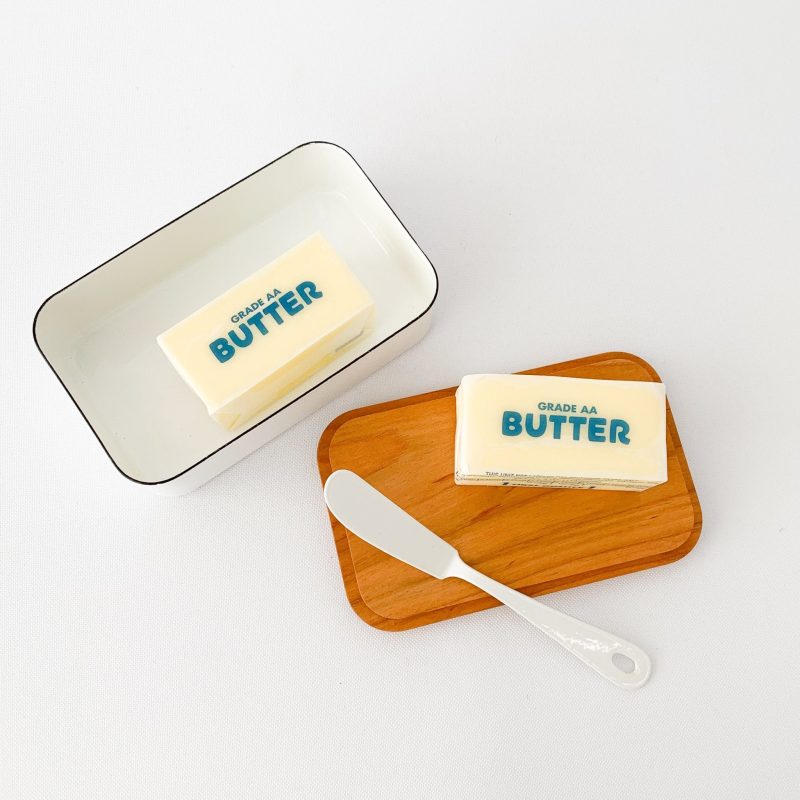 enamel butter case wwood 833569