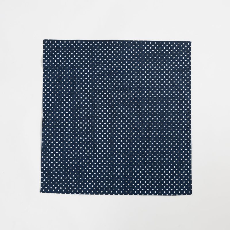 furoshiki white rice on navy 439555