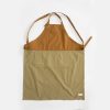 G.K.P Slip - On Style Apron with fringe finish : Organic Cotton | Tortoise General Store