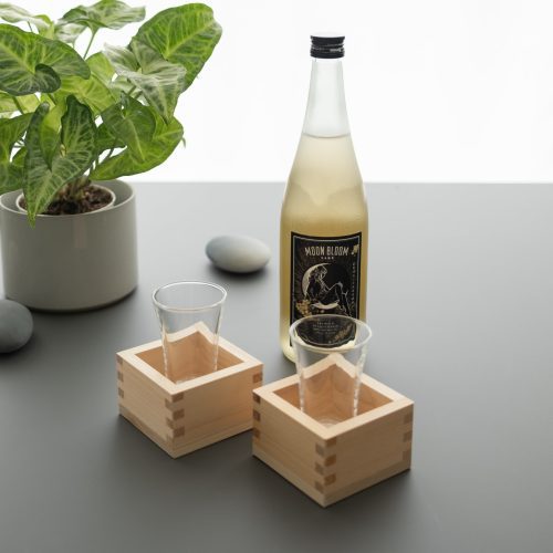 hinoki kimasu sake drinking box 592398