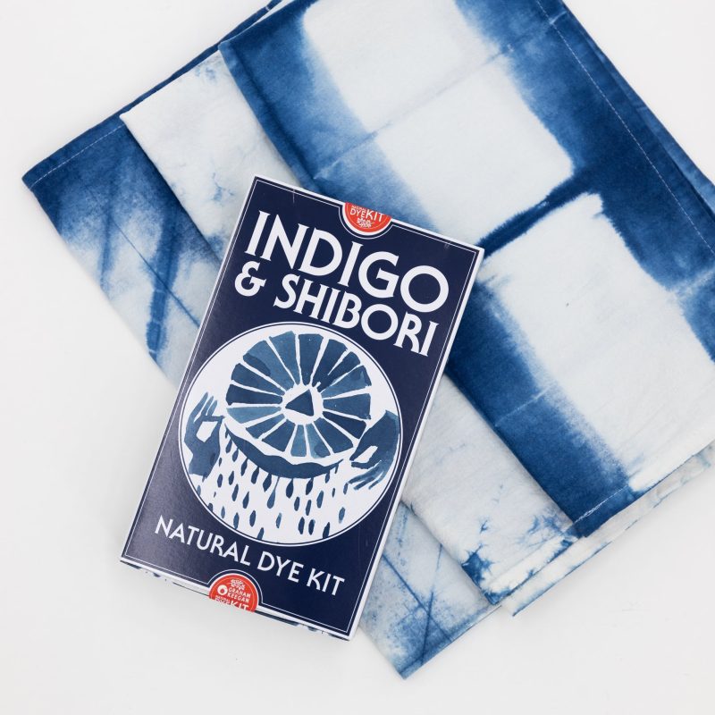 indigo and shibori natural dye kit 848092