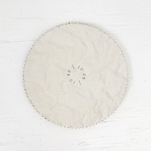 irose coaster plywood and paper leather 574272