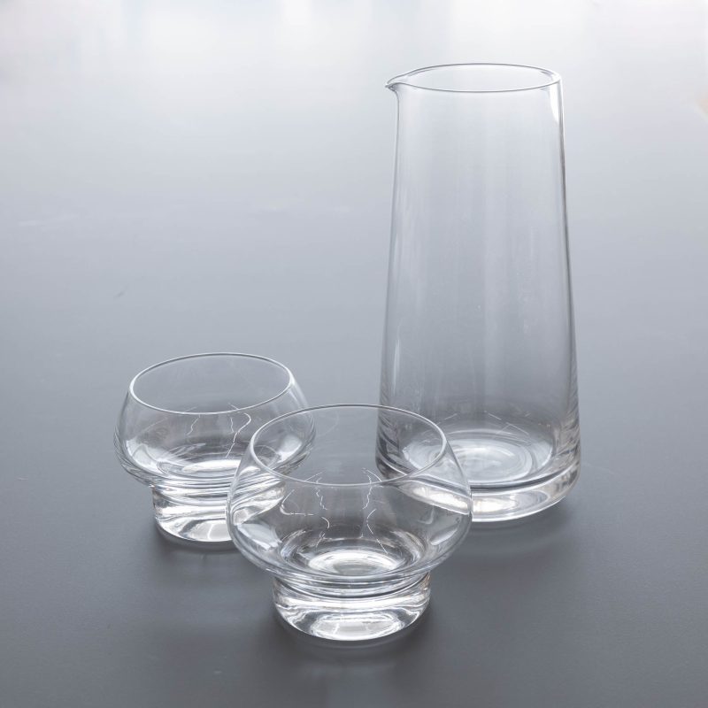 kimoto glassware ryote sake set 210323