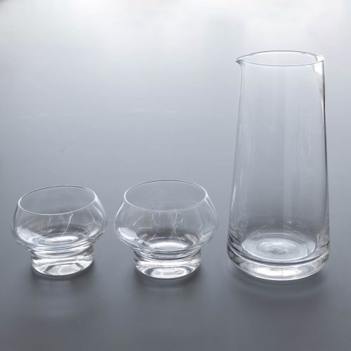 kimoto glassware ryote sake set 259049