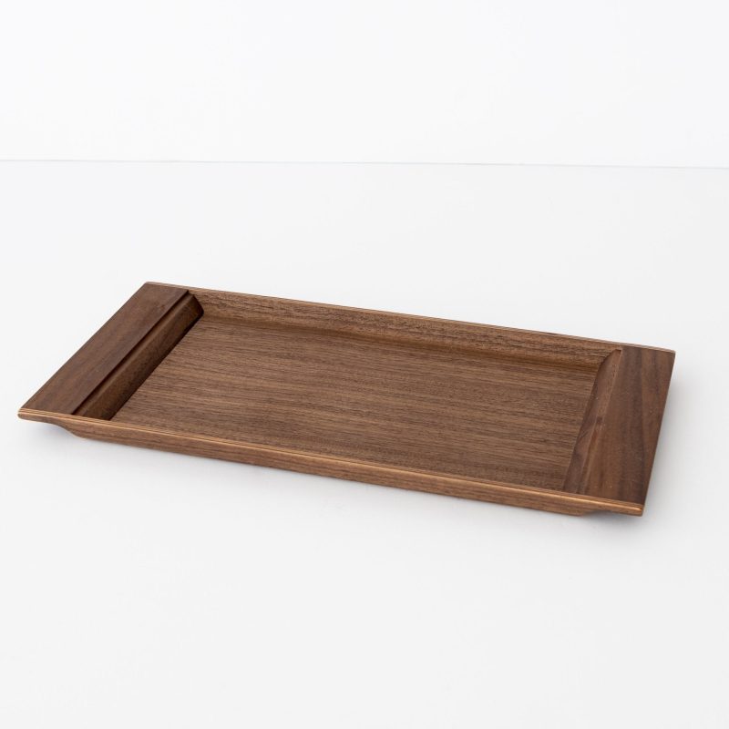 KINTO Sepia Walnut Nonslip Trays – Small & Medium - tortoise general store