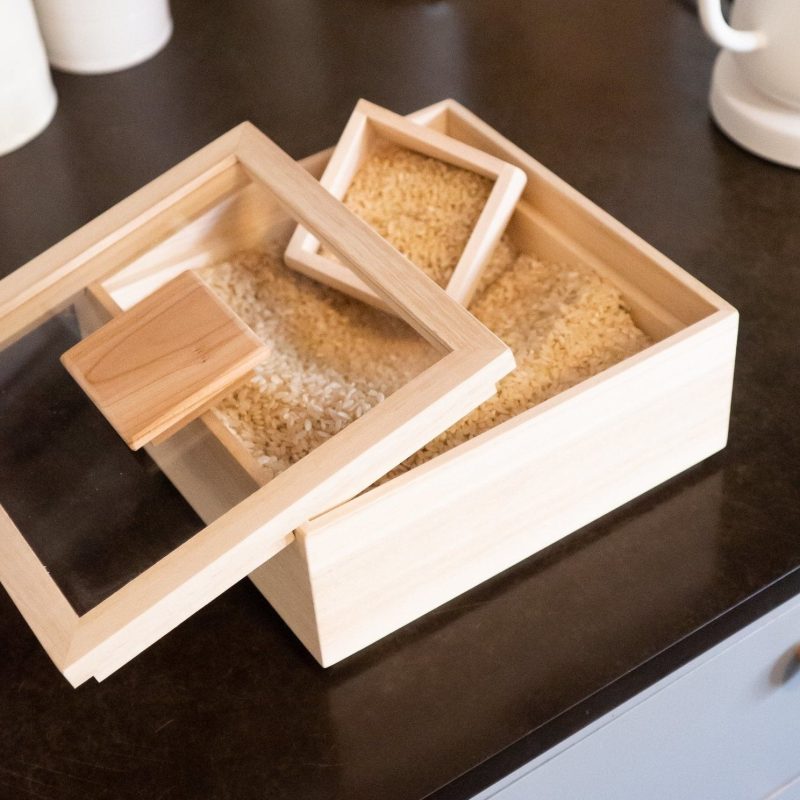 kiri wood rice containers 375061