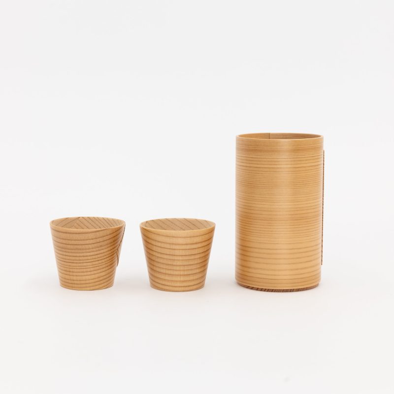 kurikyu wappa sake pitcher cup set 469519