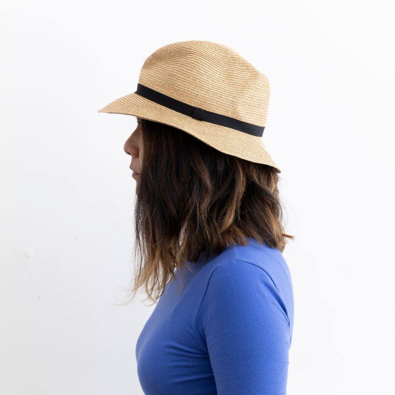 Mature HA Box Hat - 6.5 cm brim | Tortoise General Store