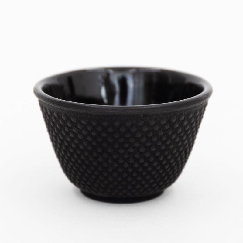 miya cast iron teacup arare 609111