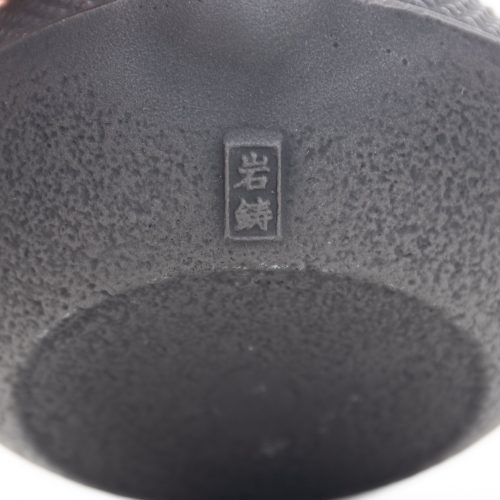 nanbu tekki cast iron teapot with strainer arare 603355