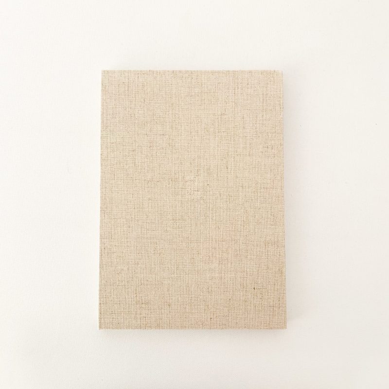 notebook b5 in ecru off white by misuzudo 634497