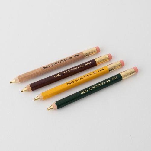 ohto wooden mechanical pencil 20mm 114353