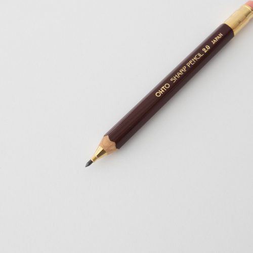 Ohto Wooden Mechanical Pencil 2.0mm - tortoise general store