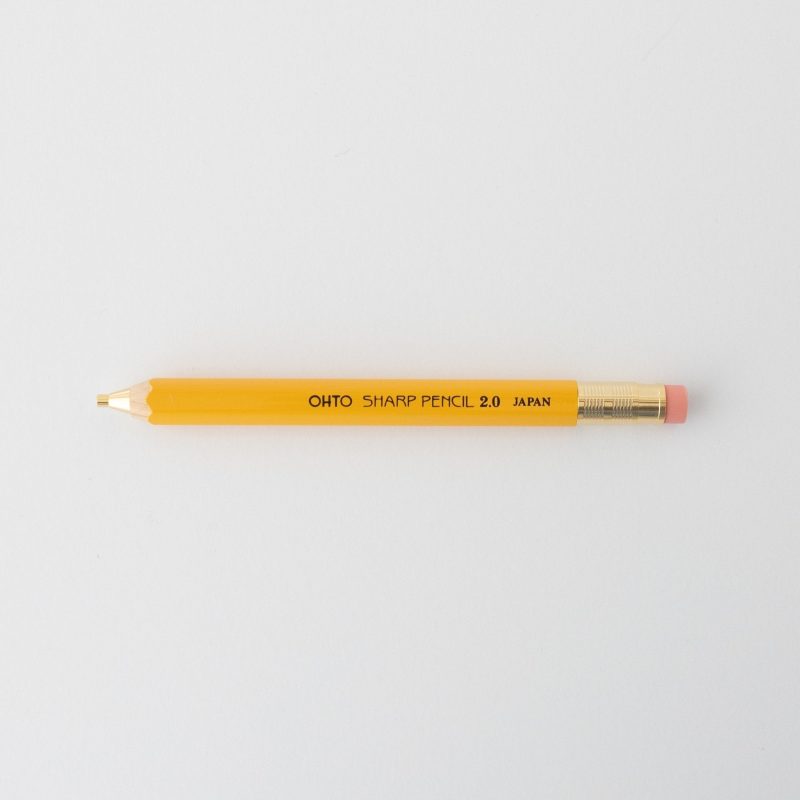 Ohto Wooden Mechanical Pencil 2.0mm - tortoise general store