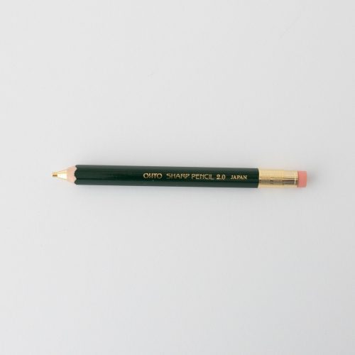 Ohto Wooden Mechanical Pencil 2.0mm - tortoise general store