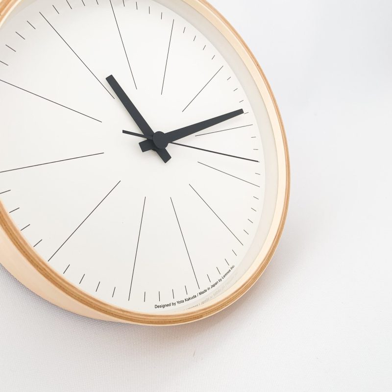 plywood lines clock yk18 17 547861