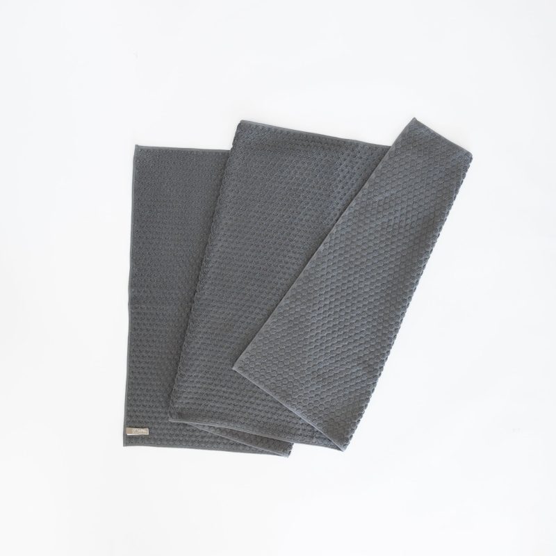 Puchi Puchi Gray Towels | Tortoise General Store