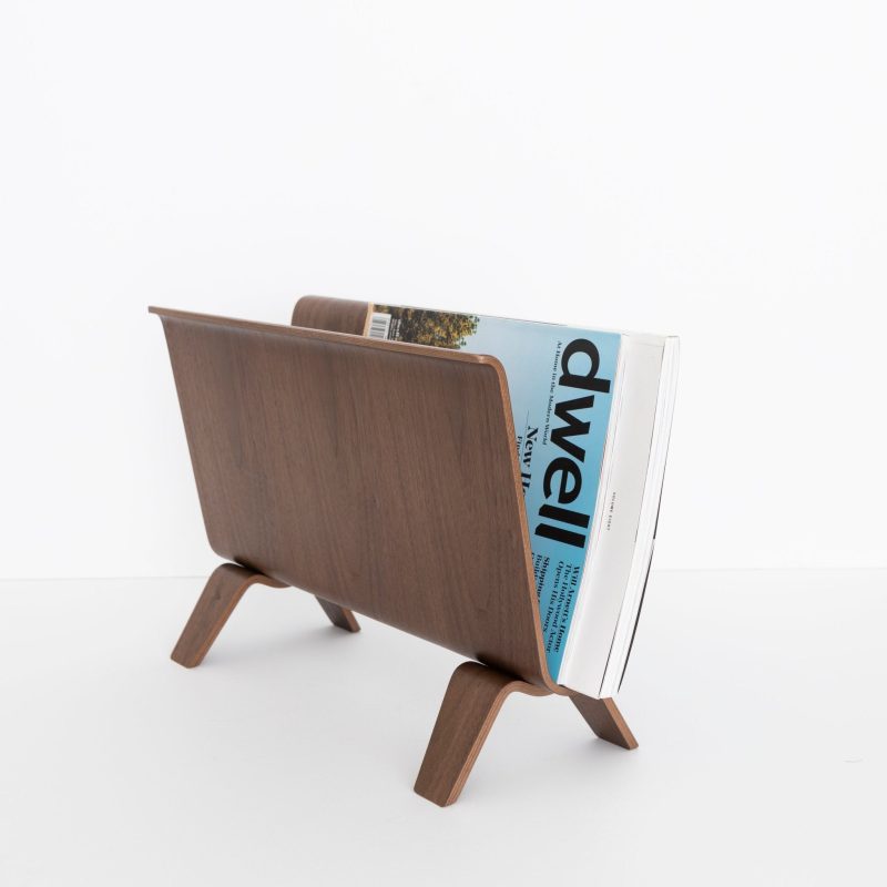 saito wood magazine rack 554802