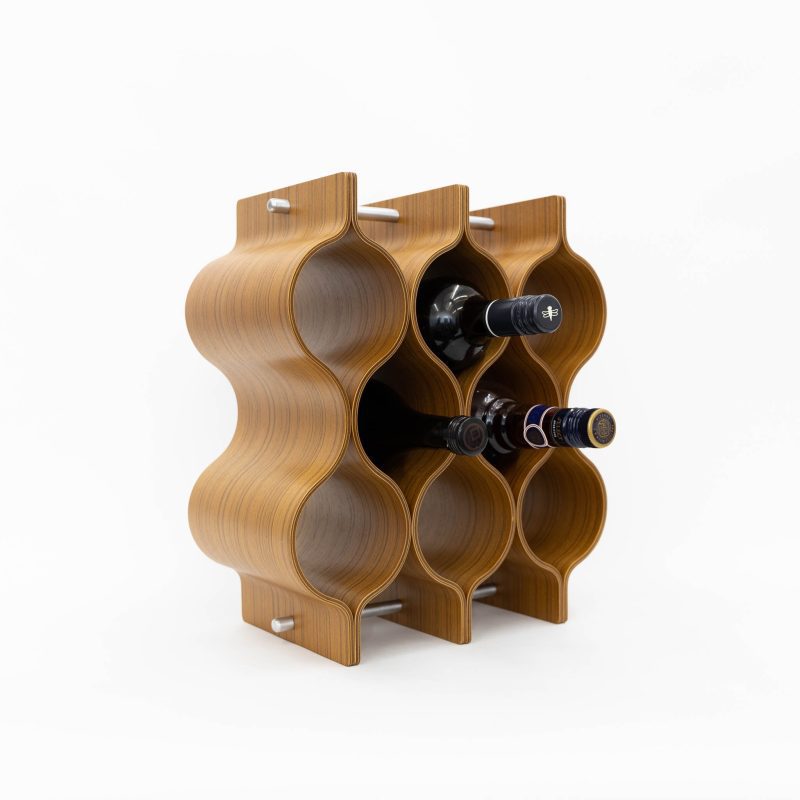 saito wood wine rack 711780