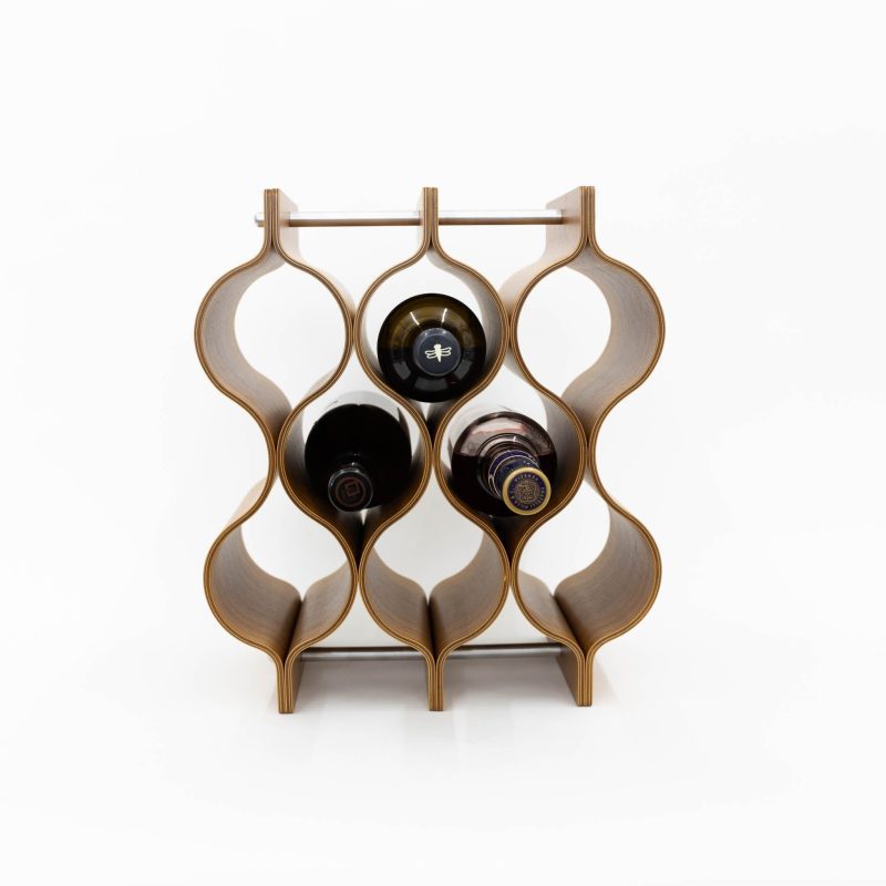 saito wood wine rack 897926