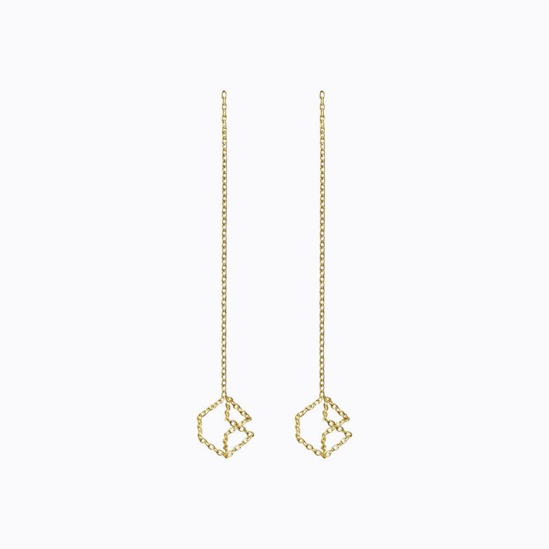 shihara chain earrings 04s pair 218611