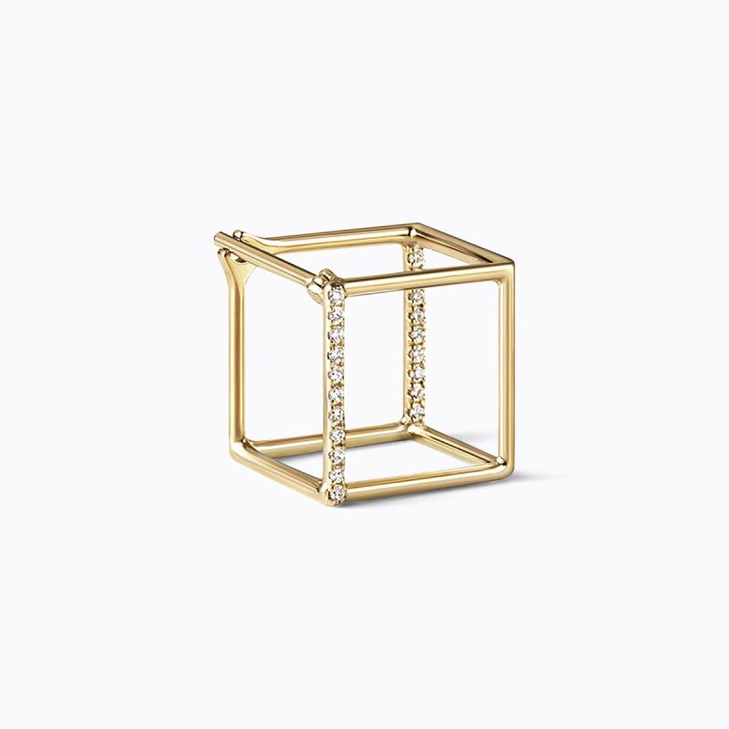 shihara diamond square earring 10 01 377605