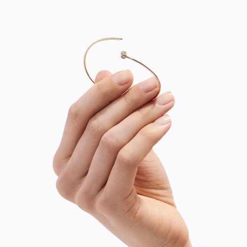 shihara one stone hoop bracelet 270438