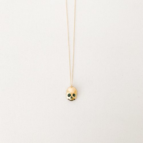 skull labradorite necklace by black barc 419823