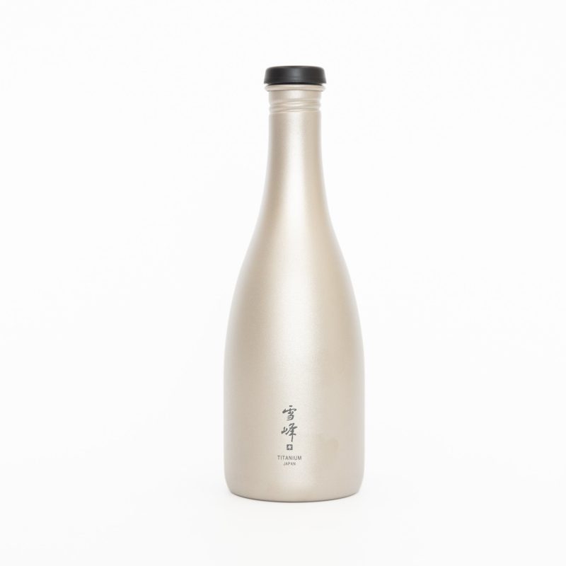 snow peak titanium sake bottle 280432