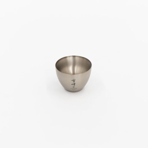 snow peak titanium sake double wall cup 728606