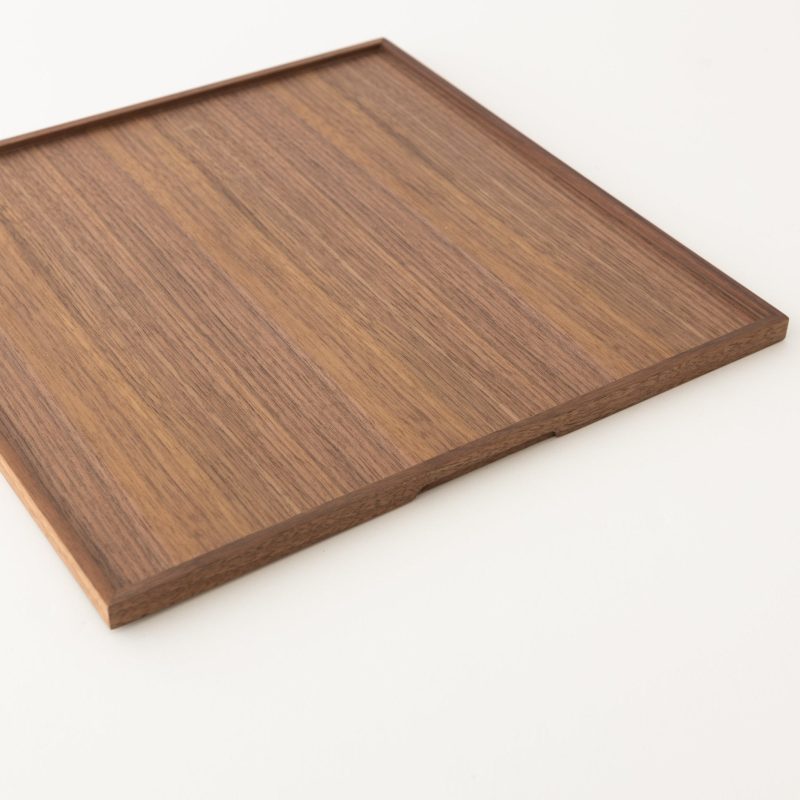 square tray walnut 299397