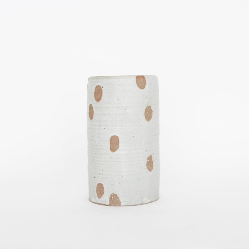 tomoro pottery ceramic petal cylinder xl 426252 1