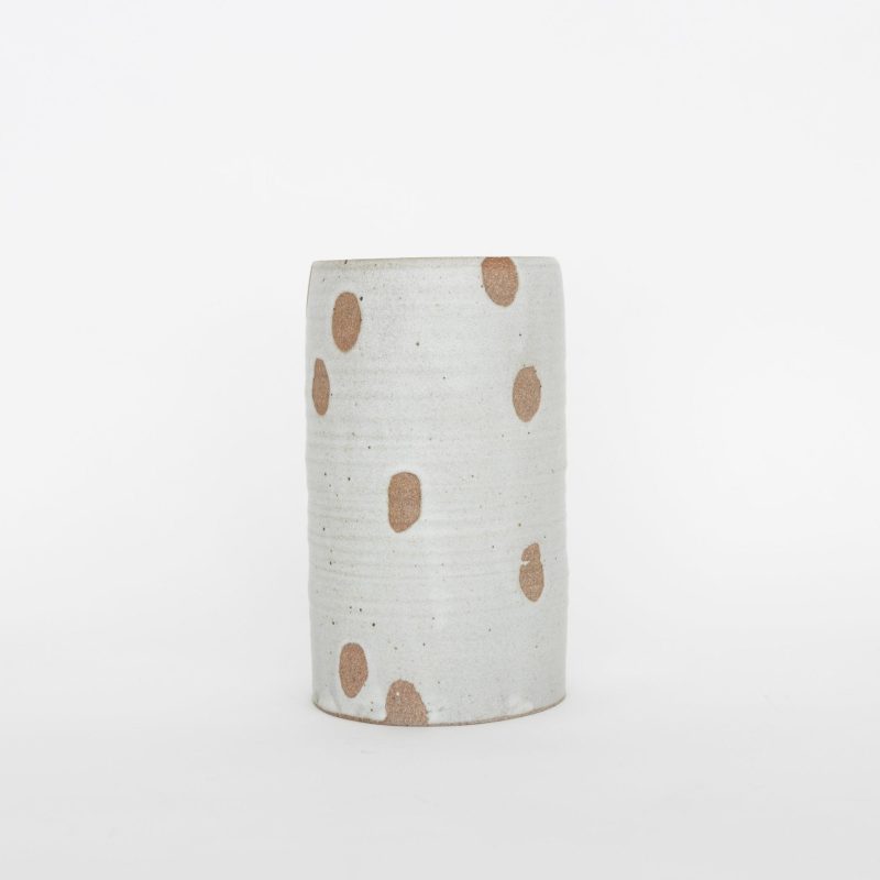 tomoro pottery ceramic petal cylinder xl 869199