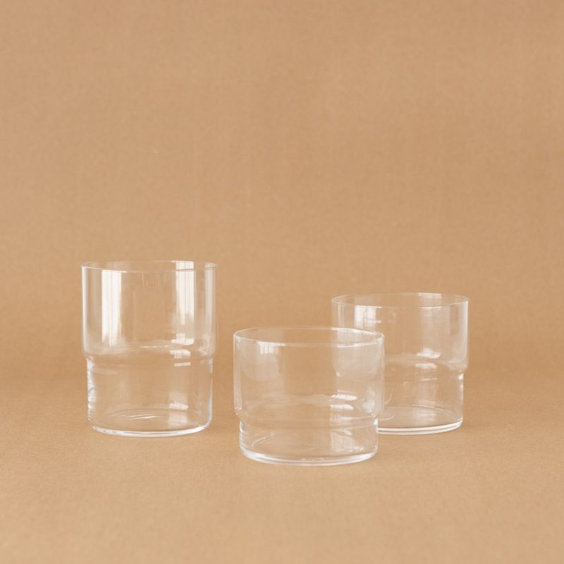 toyo sasaki hs platinum stackable glasses 214111