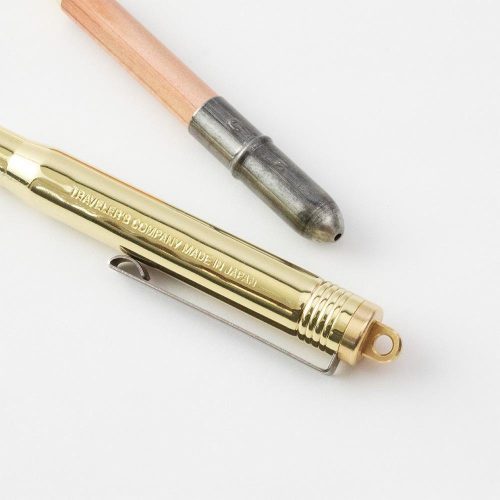 travelers company brass ballpoint pen 817921