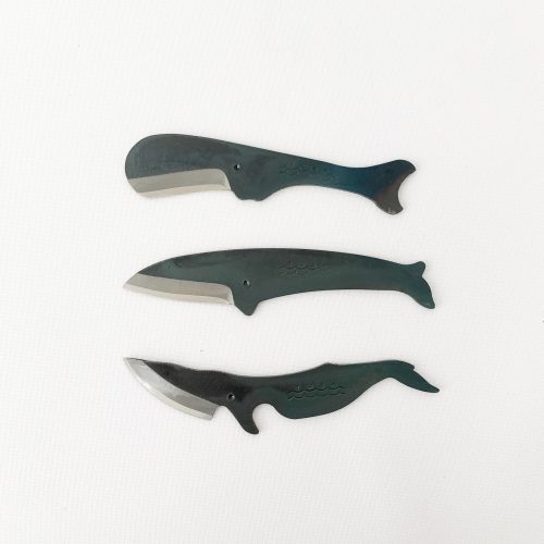 whale knives sperm whale minke whale fin whale 356504